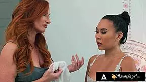 i'm so touched, caring milf sophia locke comforts me, kimmy kimm, with hot sex