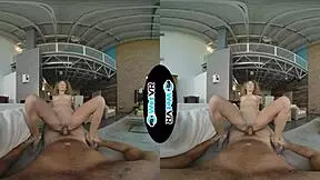 Wetvr Allie Addison Fucks Horny Landlord to Pay Rent in Vr