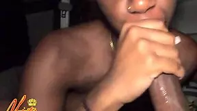 Ebony's thrilling first sex tape outdoors with exposed pussy and ass.