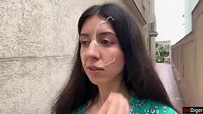 if you lose, walk with cum on your face