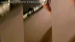 Public pussy and tits show