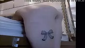 I fucked that slave in the ass, then she licked mine clean