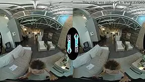 Wetvr Allie Addison Fucks Horny Landlord to Pay Rent in Vr