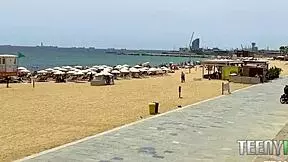 Perfect tits spotted at a barcelona nude beach apra shay don mulatito