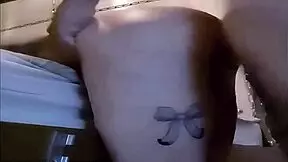 I fucked that slave in the ass, then she licked mine clean