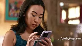 romi rain smashes kimmy kimm's big boobs before tennis