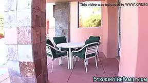 Teeny Stepsis Gets Facialized