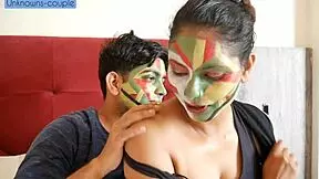 saheb ji licks mamta's wet pussy