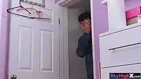 stepdad smashes teen webcam slut stepdaughter hard