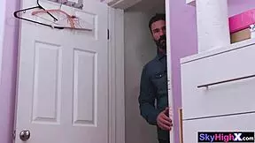 stepdad smashes teen webcam slut stepdaughter hard