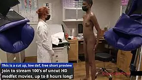 damn! new hooters girl jewel endures humiliating exam by dr stacy shepard at girlsgonegyno!