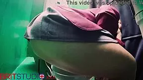 Cosplay student swallows cum at gloryhole