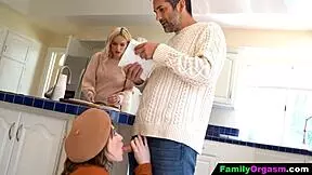 Sweet Daughter Struggles To Handle Stepdad's Huge Cock