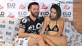 gigi damesco prepares for her hot casting interview with big tits