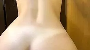 fresh from the shower, my girlfriend and i get sensual in the bathroom