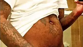 youngstarbrazy warms up with big black cock and cum.