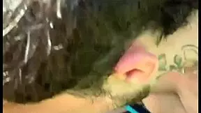 I sucked off a stranger jerking on the trail, feeling humiliated in this brazilian casting with anal and assfucking.