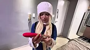 Finn cosplays and gets first blowjob from brazilian teen trice!