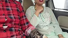 Indian Babe's First Car Encounter