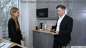 Moe sakura gives japanese blowjob before hot creampie group sex.