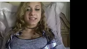 cute teen with perfect tits, wanna see her suck?