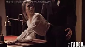 Jill Kassidy Secretary Rough Spanking Facial