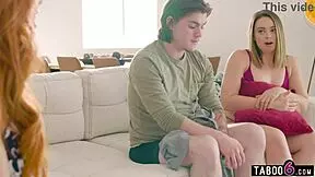 hey, babysitter, caught bangin’ your boyfriend by the milf homeowner!