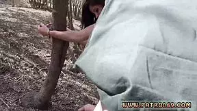 Brunette Teen 18+ Toy Solo Pale Cutie Banging On The Border?