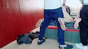 Bff swapped boyfriends and pussies after the party 😉