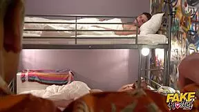 Fertile Young 18+ Wife Creampied in Dorm Bunk?