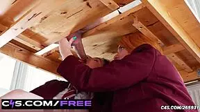 i'm blown away by these 2 college teen 18+s giving double blowjob and sharing facials