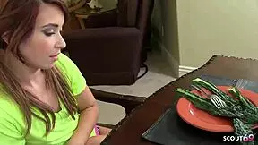 Skinny Step-Daughter Kaylee Haze Tricked Step-Dad Into Defloration Fuck!