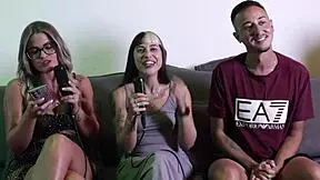 He eats my pussy while fingering my ass deeply