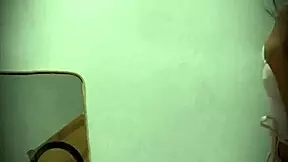 hidden camera catches real busty colombian model in public