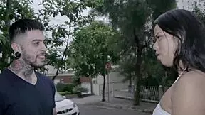 Lorena Vasconcellos, petite Latina amateur, fucks for 50 reais outdoors