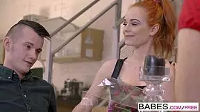 Does the step mom teach Ella Hughes and Rebecca Moore blowjob lessons?