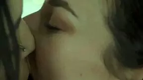 Vanessa Sky And Andi Rose Tenderly Kiss And Lick Each Other's Pussies On The Sofa