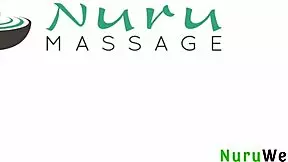 Sensual Hot Teen 18+ Masseuse Pour Nuru Gel On Herself And Her Client Being Fully Naked - Brad Sterling Xxlayna Marie