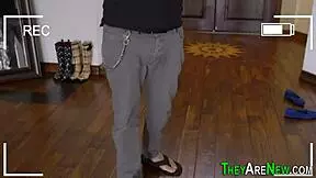 Teen Fucks Monster Cock In First Porno!