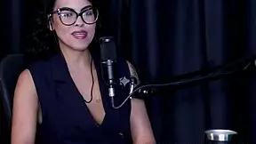 Kaly Khalifa in sheer red lingerie 😍