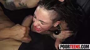 rachael madori tied up in bondage, slammed by monster cock 😈