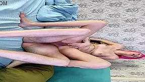 Morning quickie with redhead girlfriend