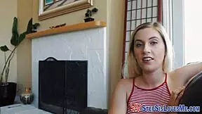 teen amateur gets jizzed during hardcore masturbation pov