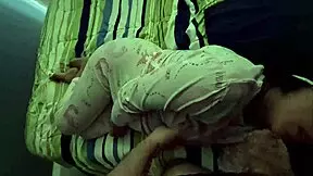 my pregnant single stepsister so horny, lettin’ me cum on her belly