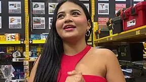 Divorced Porn Actress Hunts Warehouse Worker For Intense Fuck