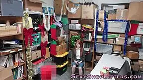 Teen Thief Sucks Burglar's Cock For Facial Cum