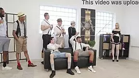 Rebel Rhyder's wild beer festival gangbang