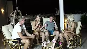 Compilation of elo cardone and victor mustang in bora cast with bruna carlos and matheus caetano part 2