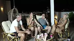 Compilation of elo cardone and victor mustang in bora cast with bruna carlos and matheus caetano part 2