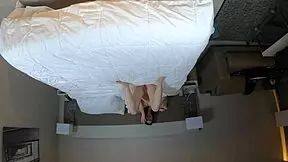 In this casting, brunette blair interviews and performs blowjob on the director.